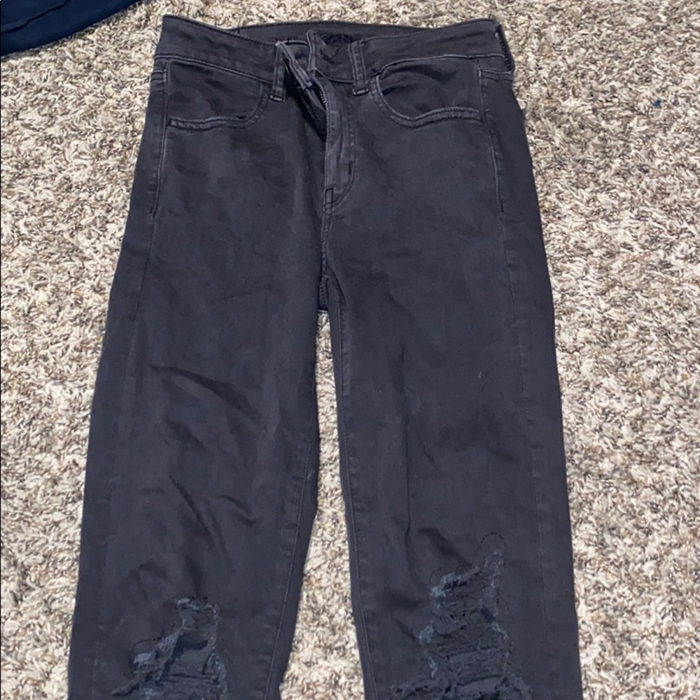 Black American Eagle jeans